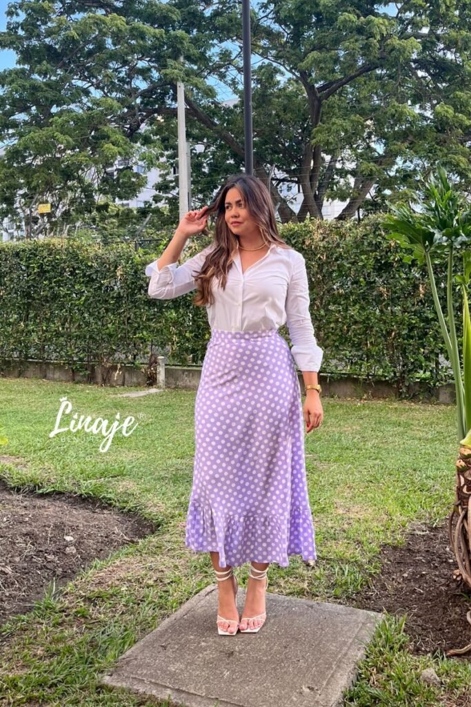 Conjunto de falda y blusa Agatha
